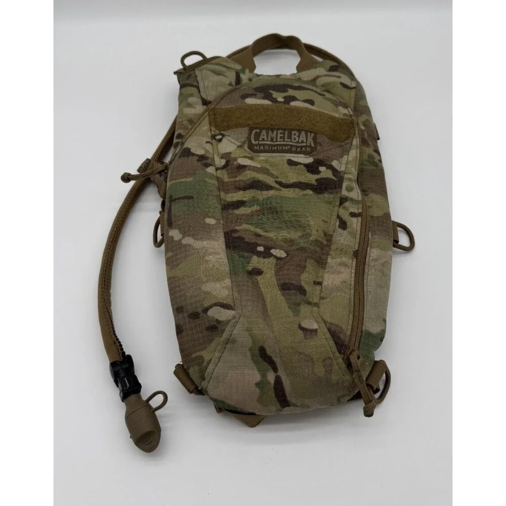 US‎ Military Issued Thermobak 3L Camelbak 32 OZ Hydration System Camo W Bladder
